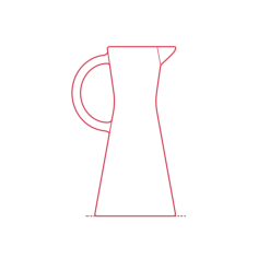 Objects Beverage Serveware Ikea Vinter 2021 Pitcher Line Tracing Svg Vector, Free Vectors File